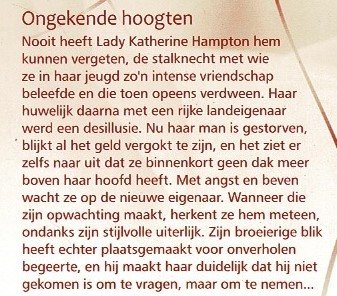 Bouquet 3330: Ongekende hoogten / Kate Walker - Afbeelding 2