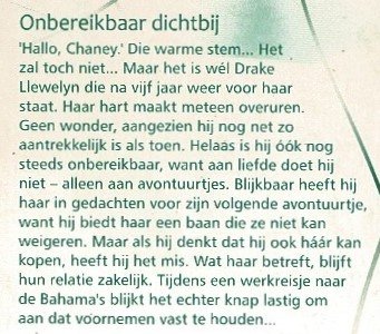 Bouquet 3381: Onbereikbaar dichtbij / Melissa McClone - Afbeelding 2