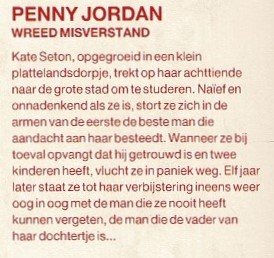 Bouquet 1098: Wreed misverstand / Penny Jordan - Afbeelding 2