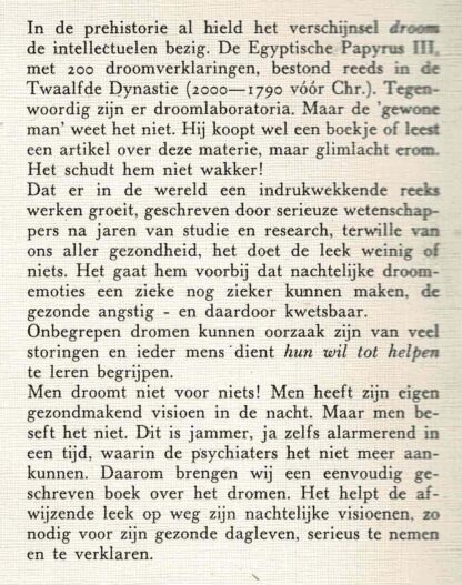 U droomt niet voor niets / Francine Schregel-Onstein (zachte kaft) - Afbeelding 2