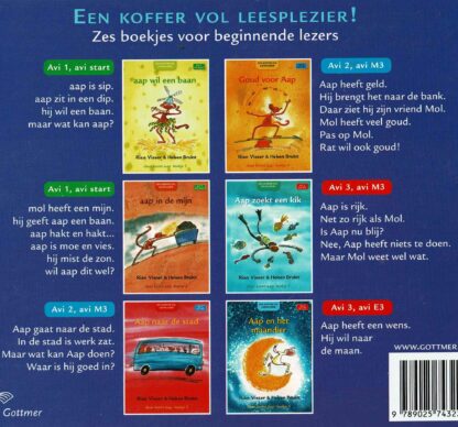 daar komt aap / Rian Visser & Heleen Brulot (AVI Start-M3-E3; zachte kaft) - Afbeelding 2