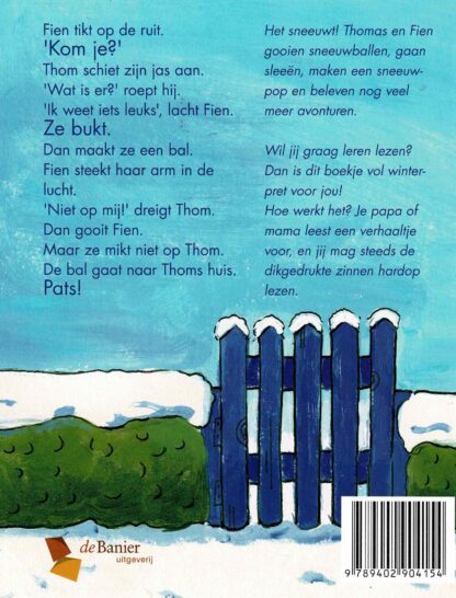 Thomas in de sneeuw / Gisette van Dalen (AVI Start - Samenleesboek; harde kaft) - Afbeelding 2
