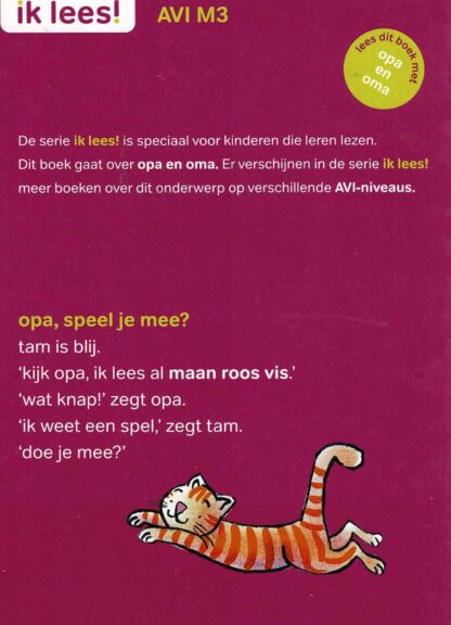 opa, speel je mee? / Arend van Dam (AVI M3; harde kaft) - Afbeelding 2