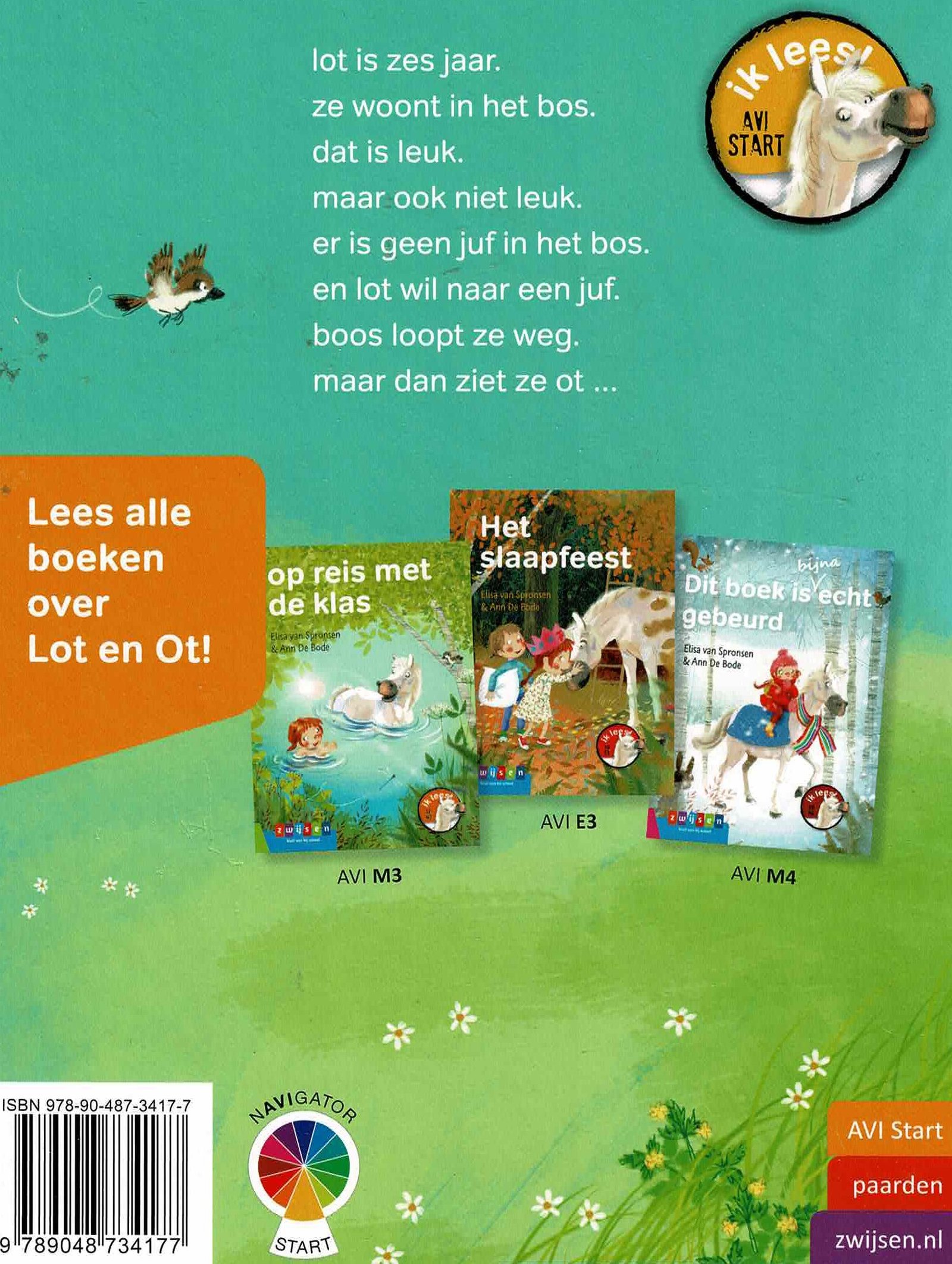 lot en ot / Elisa van Spronsen (AVI Start - M3; harde kaft) - Afbeelding 2