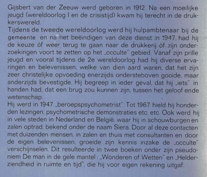 Wonderen of wetten / G. van der Zeeuw (harde kaft) - Afbeelding 2