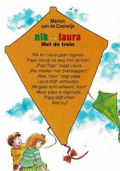 Nik en Laura: Met de trein / Marion van de Coolwijk (AVI E3 - E4; Harde kaft) - Afbeelding 2