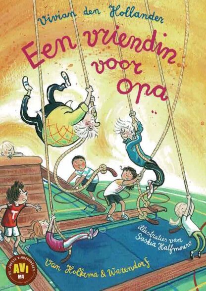 Een vriendin voor opa / Vivian den Hollander (AVI M4; Harde kaft)