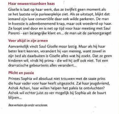 Bouquet Special 31: Haar onweerstaanbare baas ; Voor altijd in zijn armen ; Plicht en passie / Penny Jordan - Afbeelding 2