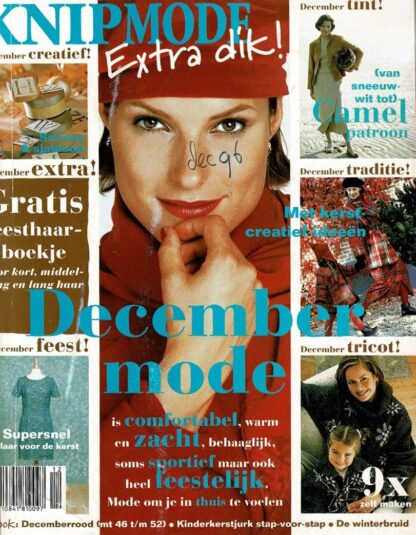 Knip Mode nr. 12 december 1996 patroonbladen vastgeniet
