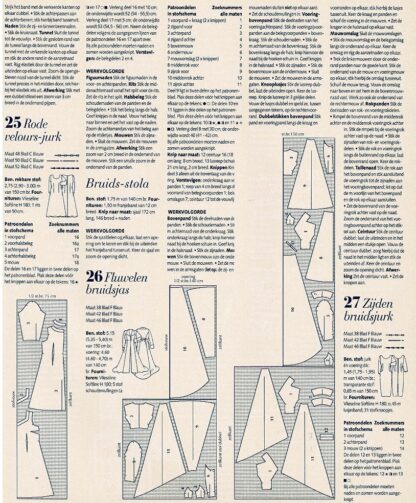 Knip Mode nr. 12 december 1996 patroonbladen vastgeniet - Afbeelding 2