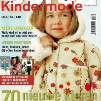 Burda Kindermode (E736) patroonbladen zitten vastgeniet
