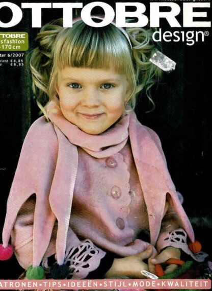Ottobre kids fashion winter 6/2007 patroonbladen liggen er los in