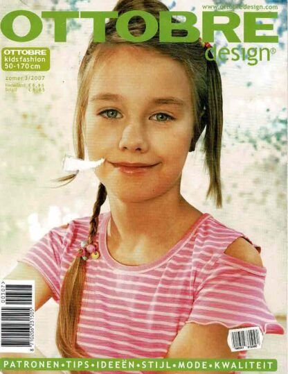 Ottobre kids fashion zomer 3/2007 patroonbladen liggen er los in