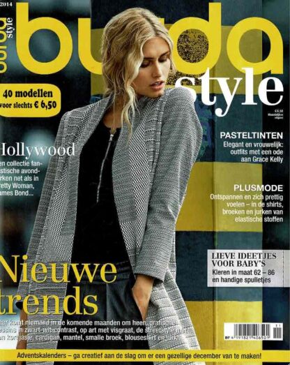 Burda Style 11/2014 patroonbladen zitten vastgeniet