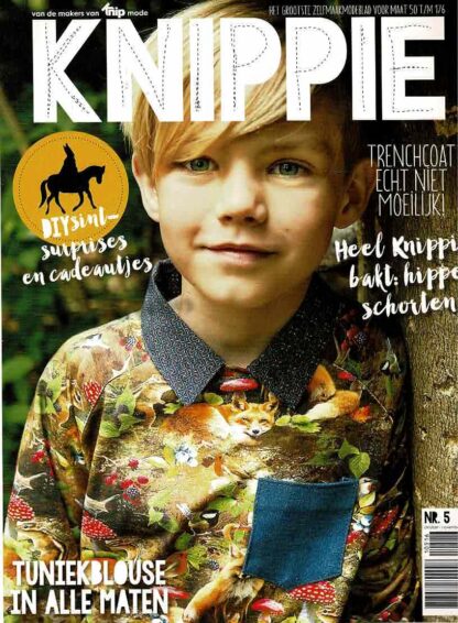 Knippie nr. 5 2016 patroonbladen liggen er los in + bijlage