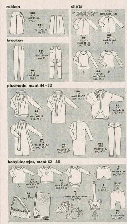 Burda Style 11/2014 patroonbladen zitten vastgeniet - Afbeelding 3