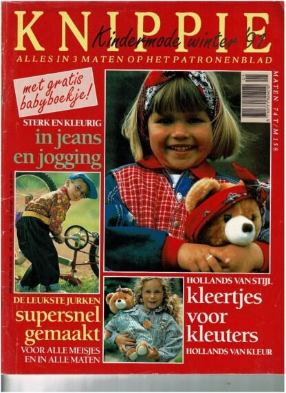 Knippie nr. 4 1991 patroonbladen zitten vastgeniet