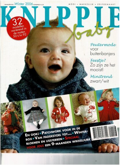 Knippie Baby  winter 2006 patroonbladen zitten vastgeniet
