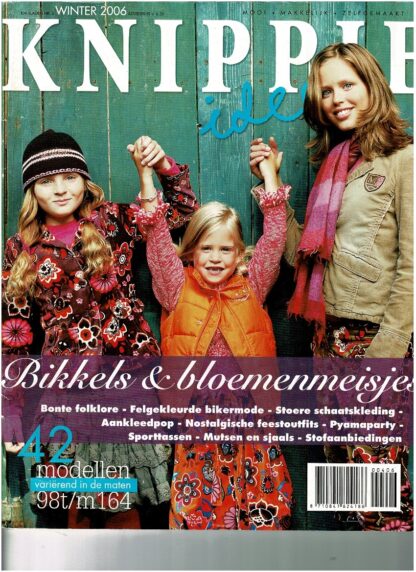 Knippie winter 2006 patroonbladen zitten vastgeniet