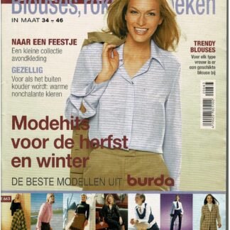 Burda Special blouses rokken broeken (E663) patroonbladen zitten er los in