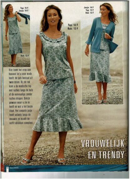 Diana Mode nr. 46 raderbladen zitten er los bij - Afbeelding 2