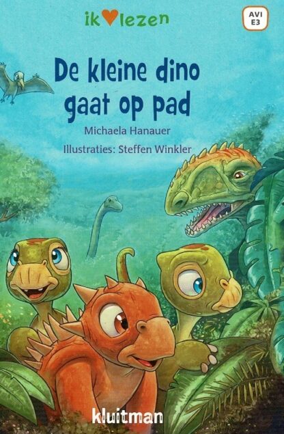 De kleine dino gaat op pad / Michaele Hanauer (Harde kaft ; AVI E3)