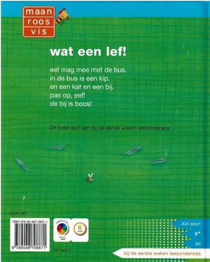 wat een lef! / Monique van der Zanden (AVI Start ; harde kaft) - Afbeelding 2