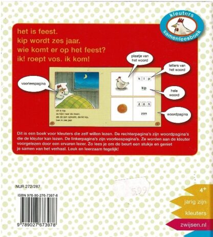 het boek van kip / Maria van Eeden (AVI Start ; harde kaft) - Afbeelding 2