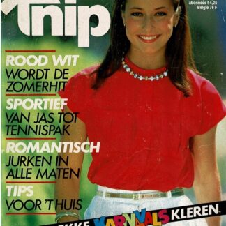 Knip Nr. 1 januari 1982 Raderbladen zitten vastgeniet