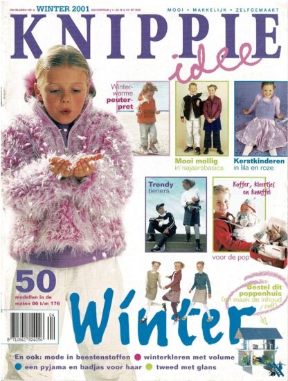 Knippie winter 2001 de raderbladen zitten er los in