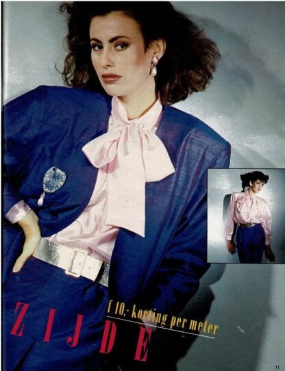 Marion mode nr. 11 november 1985 raderbladen zitten vastgeniet - Afbeelding 3