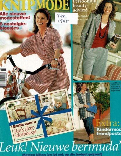 Knip februari 1995 (raderbladen zitten vastgeniet)