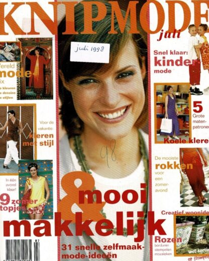 Knip juli 1998 (raderbladen zitten vastgeniet)