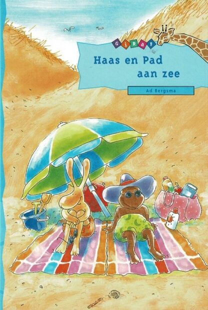 Haas en Pad aan zee / Ad Bergsma (AVI E4 ; Harde kaft)