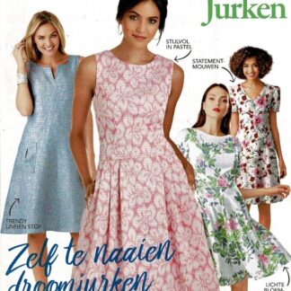 Simplicity naaimode jurken special nr 2 (raderbladen zitten vastgeniet)