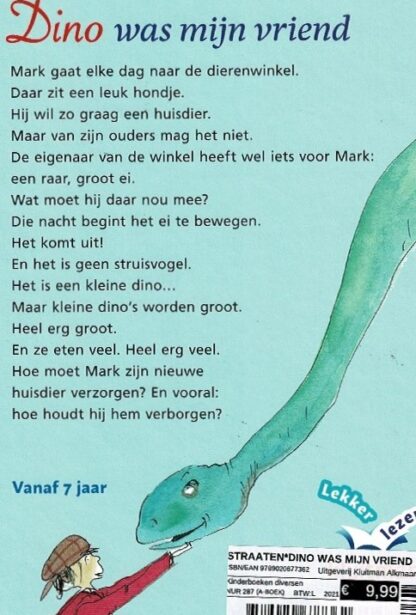 Dino was mijn vriend / Harmen van Straaten (AVI E4 ; Harde kaft) - Afbeelding 2