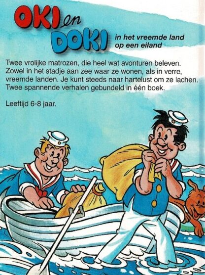 Oki en Doki in het vreemde land * op een eiland / Henri Arnoldus (AVI E4 ; Harde kaft) - Afbeelding 2