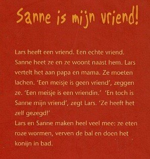 Sanne is mijn vriend / Petra van der Steen-Van Amstel (AVI E4 ; Harde kaft) - Afbeelding 2