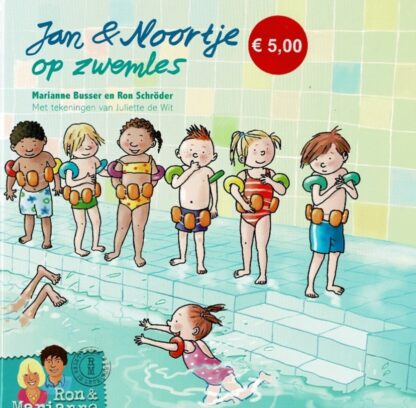 Jan en Noortje op zwemles / Marianne Busser (Harde kaft)