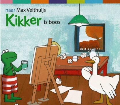 Kikker is boos / Max Velthuijs (Harde kaft)