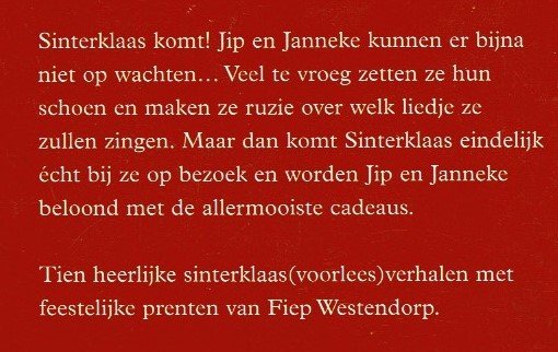 Jip en Janneke: Sinterklaas komt! / Annie M.G. Schmidt (Harde kaft) - Afbeelding 2
