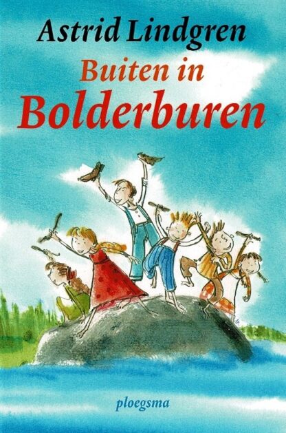 Buiten in Bolderburen / Astrid Lindgren (AVI E5 - E6; Harde kaft)