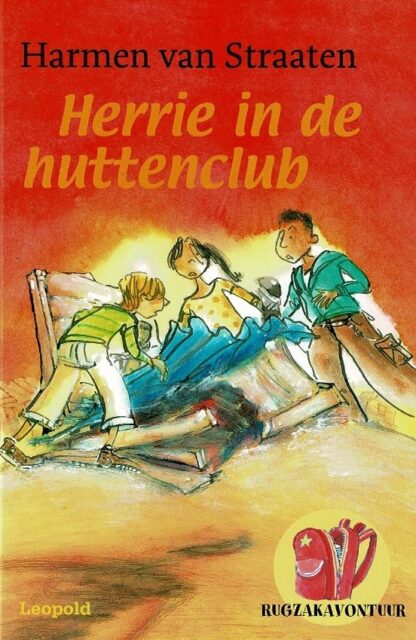 Herrie in de huttenclub / Harmen van Straaten (AVI E5 - E6; Harde kaft)