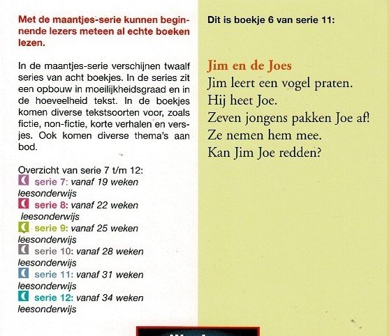 Jim en de Joes / Tjibbe Veldkamp (AVI E3 ; Harde kaft) - Afbeelding 2