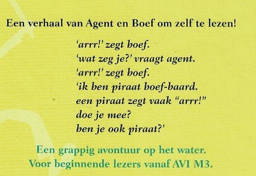 Agent en Boef de grap van boef-baard / Tjibbe Veldkamp (AVI M3 ; Harde kaft) - Afbeelding 2