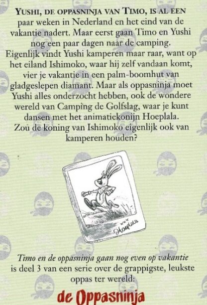 Timo en de Oppasninja gaan nog even op vakantie / Lisa Boersen (AVI E5 - E6 ; Harde kaft) - Afbeelding 2