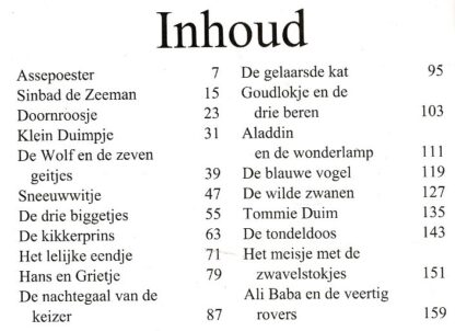 De mooiste sprookjes en verhalen (groot dik boek, 335 pagina's; Harde kaft) - Afbeelding 2