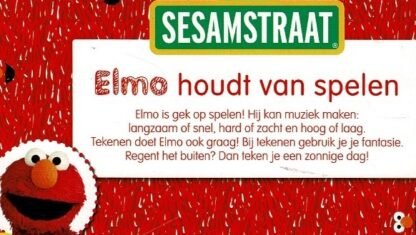 Elmo houdt van spelen (Sesamstraat ; Harde kaft) - Afbeelding 2