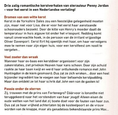 Bouquet Special: Penny Jordan: Dromen van een witte kerst / Veel zoeter dan wraak / Passie onder de sterren - Afbeelding 2