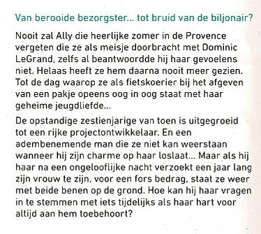 Bouquet 4122: Ongepast aanzoek / Heidi Rice - Afbeelding 2